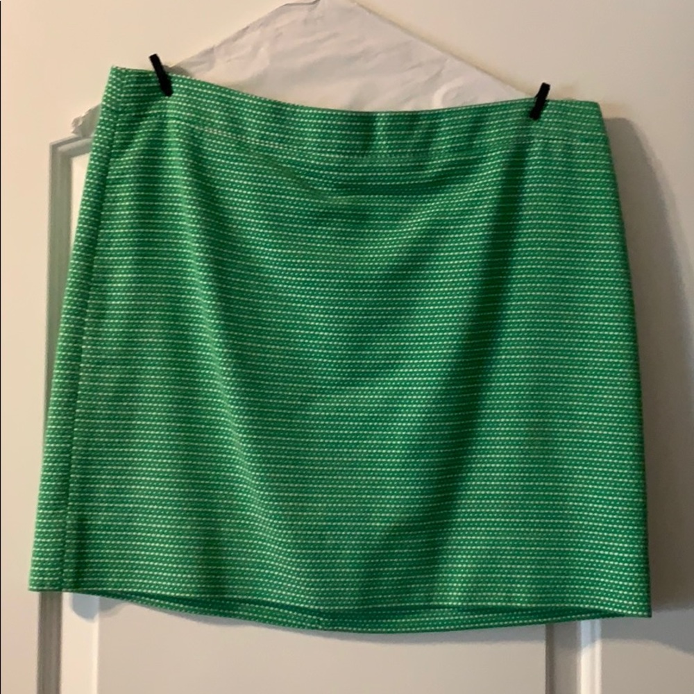 J.Crew Green mini skirt